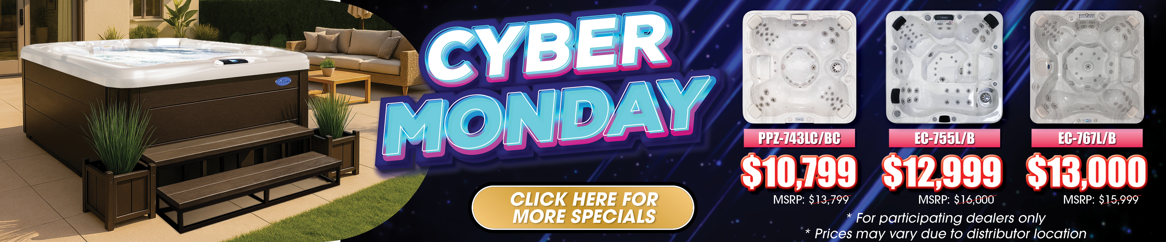 Calspas hot tub being used in a family setting - Gaithersburg